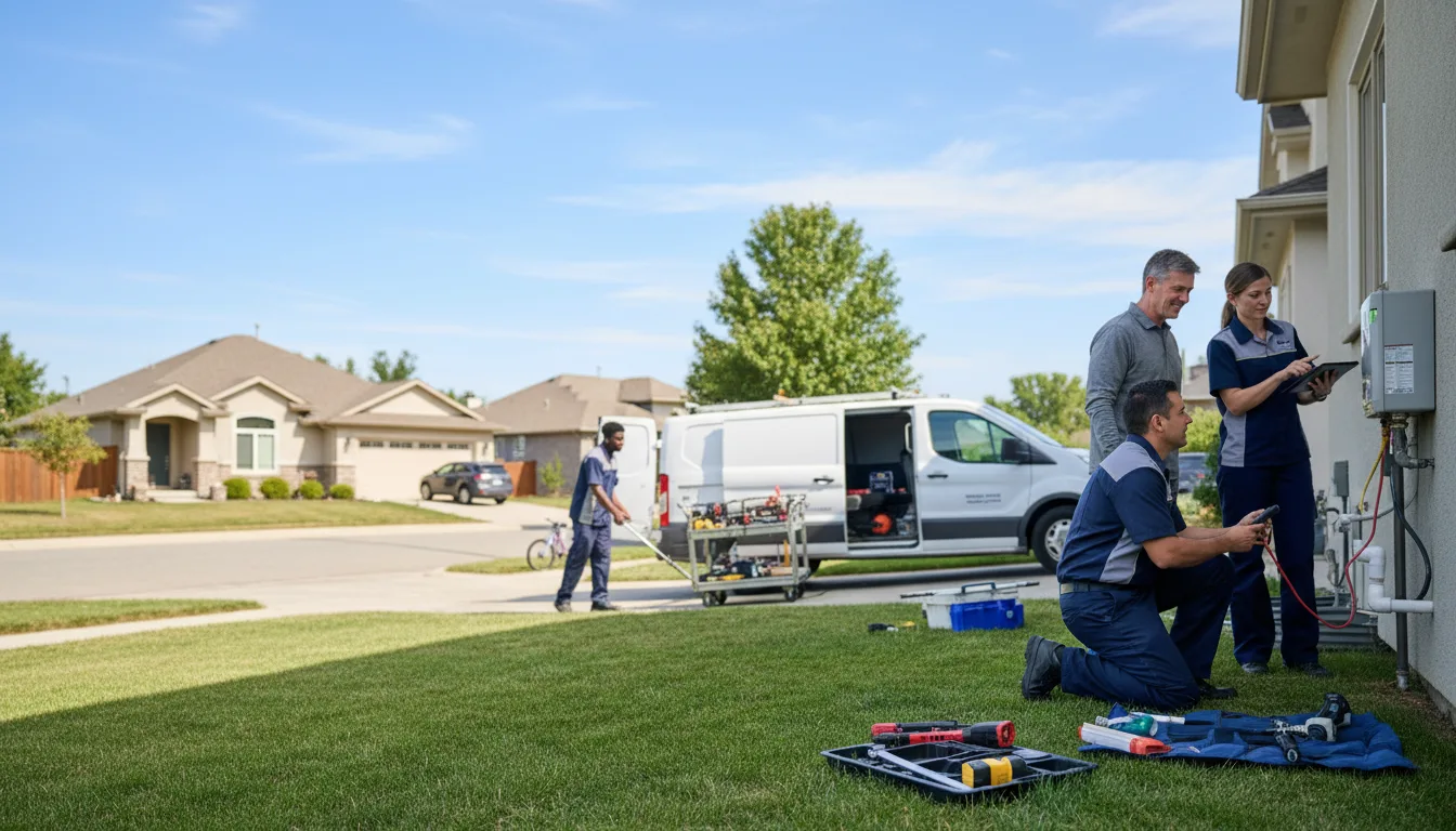 Tankless water heater service in Centennial, CO